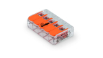 WAGO 5x2.5 connector, transparent